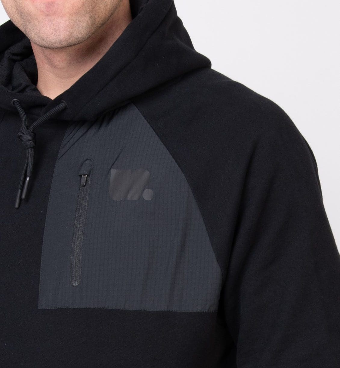 Mens hoodie outlet with chest pocket