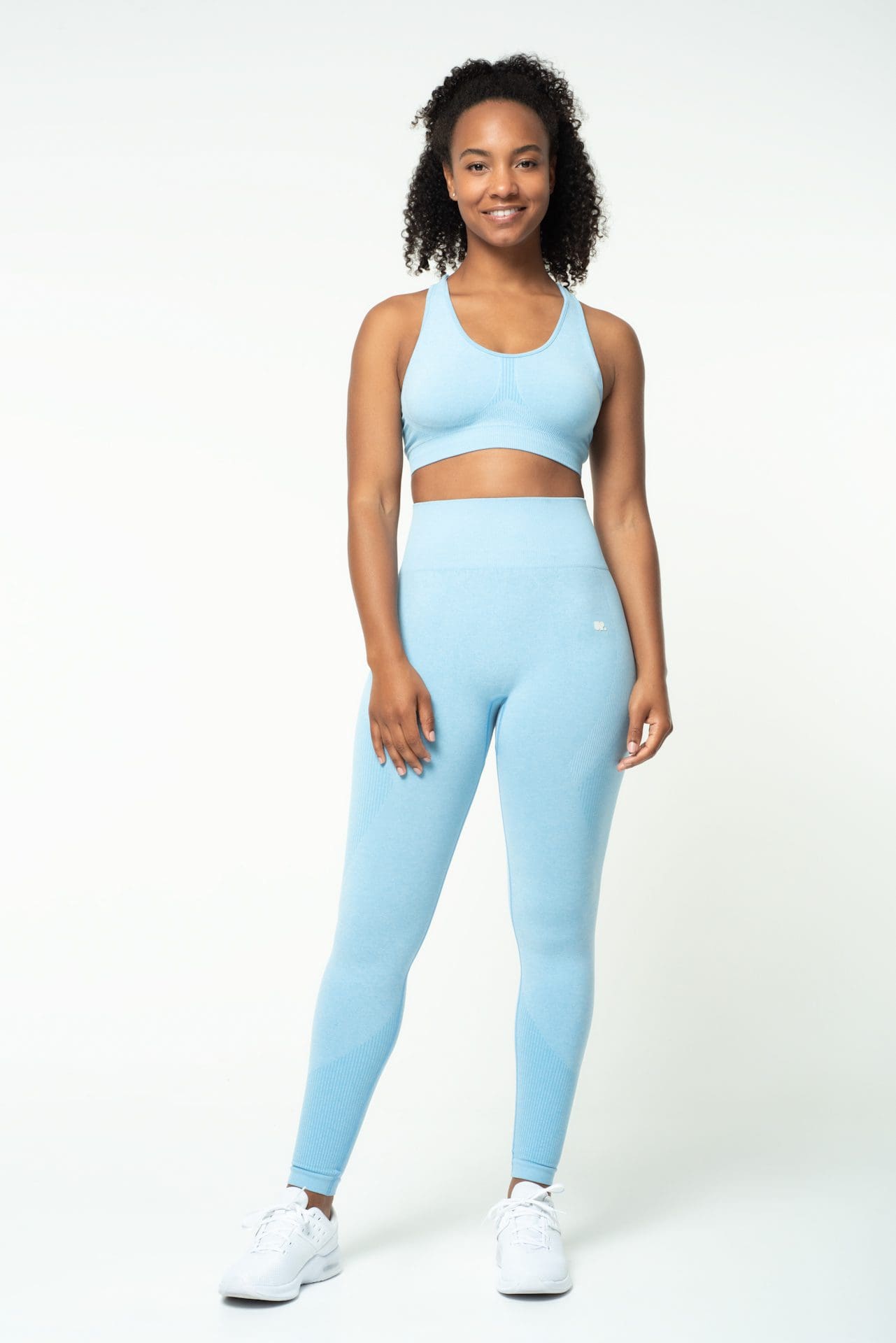 Polyester Spandex Seamless Womens Full Length Leggings, Aqua : :  Clothing, Shoes & Accessories